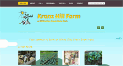Desktop Screenshot of kranzhillfarm.org