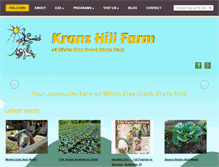 Tablet Screenshot of kranzhillfarm.org